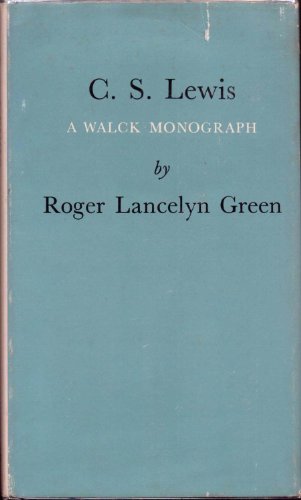 C.S Lewis A Walck Monograph B003AYOHQ6 Book Cover