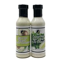 Ranch Salad Dressing | Variety 2 Pack | 12 Fluid Ounce Bottles with Flavor Lock Cap | Cilantro Key Lime | Avocado | Premium | Crafted in Small Batches | Ranch Salad Dressing Variety 2-Pack Classic Flavors for Every Salad Lover!