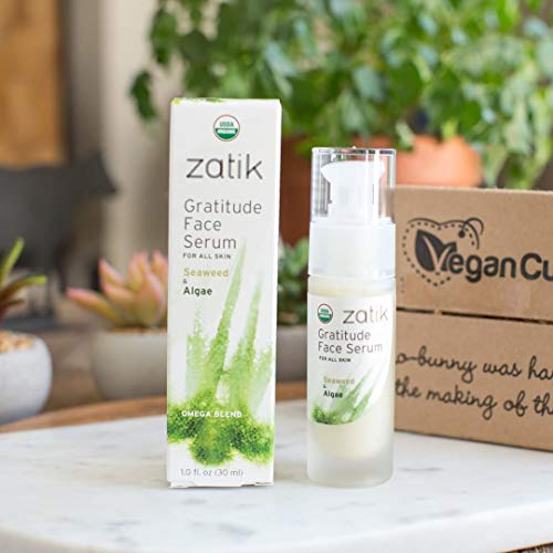 Zatik Organic Seaweed & Algae Face Serum, 1 Fz #TOP3