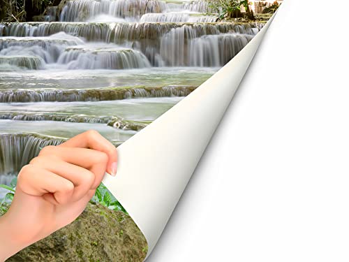 Miniatura 4 de Oedim Fotomural Vinilo Cascada Fotomurales Fotomural Pared Fotomurales Decorativos Vinilo Decorativo 200x150cm Para La Decoración De Comedores, Salones