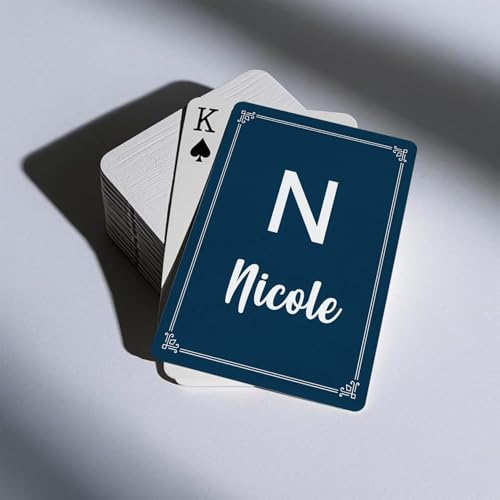 Baraja de naipes personalizada para póker 54 cartas miniatura 5