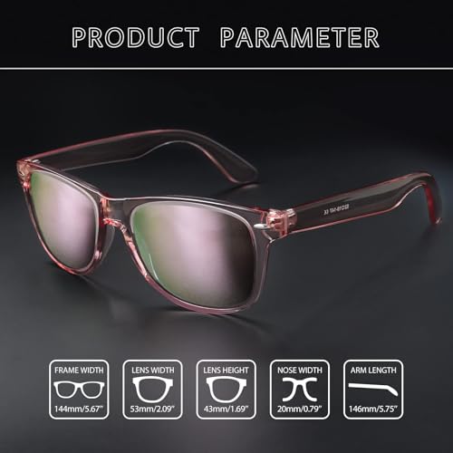 Image of Joopin Square Sunglasses Polarized UV400 Designer Sun Glasses Men Women
