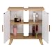 EUGAD Mueble de Baño Armario Bajo Lavabo Mueble para Debajo de Lavabo...