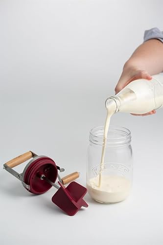 Miniatura 3 de Kilner Pequeño batidor manual de mantequilla