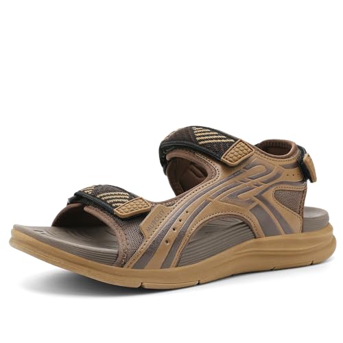 Muboliy Women's Water Walking Sandals Casual Comfortable Platform Cushion Foam Hiking Sandals With Arch Support — view 5