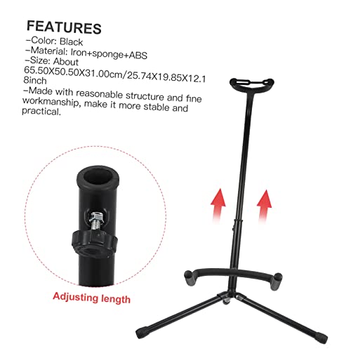 SWOOMEY 1 Pc Support Pliant Pour Guitare Stand De Banjo Support De Guitare Vertical Support De Support De Guitare Cadre D’affichage De Guitare Sol Ajustable Support D’instrument De Musique - Les Beatles, Paul McCartney, John Lennon, RIngo Starr, George Harrison SWOOMEY 1 Pc Support Pliant Pour Guitare Stand De Banjo Support De Guitare Vertical Support De Support De Guitare Cadre D'affichage De Guitare Sol Ajustable Support D'instrument De Musique – Image 3
