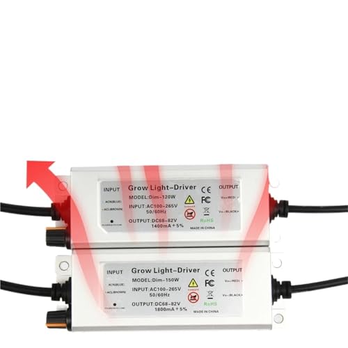 Transformateur LED étanche 120W basse tension driver AC85-265V prise