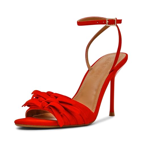 Steve Madden Women's Porsha, Red Suede, 9.5 by Steve Madden - Used condition - US$24.06