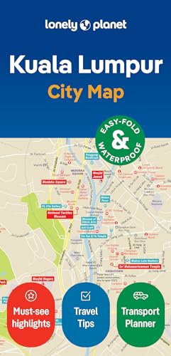 Lonely Planet Kuala Lumpur City Map