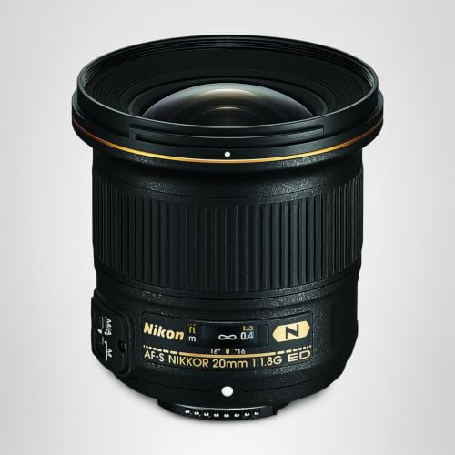 Nikon 20 mm/F 1.8 AF-S G Ed Objectifs