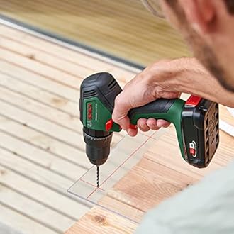 Bosch Home and Garden Cordless Combi Drill UniversalImpact 18 (1 battery, 18 Volt System, in carrying case)