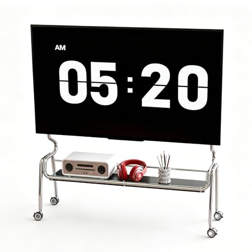 Soporte Móvil de Piso para TV 50-75 pulgadas con Ruedas miniatura 1