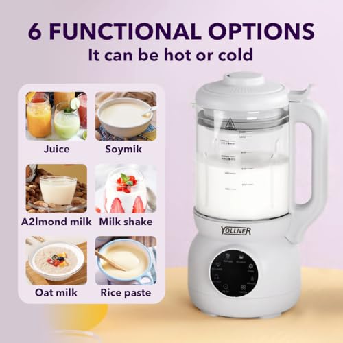 Yollner Small Intelligent High-Speed Blender, Soy Milk Maker For Household thumb #1