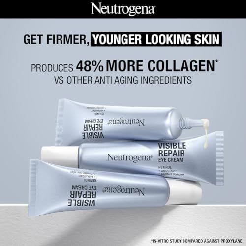 Neutrogena Visible Repair Retinol Day & Night Eye Cream: Boosts Collagen for Anti-Ageing & Fine Lines 15g - Image 7