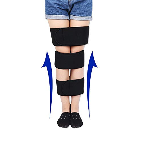 Healsmile® Authentic Bandages to Correct O- Type Legs X-Type Legs 3 Kits Available New Fashion O Form X Legs Form Correction Band One Size Fits All Black Healsmile® Authentic Bandages to Correct O- Type Legs X-Type Legs 3 Kits Available New Fashion O Form X Legs Form Correction Band One Size Fits All Black