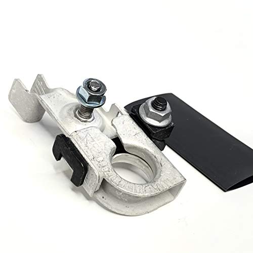 New 926-730 926730 Compatible Replacement for Ford HU5T-14450-CA Positive Battery Terminal Clamp for F-150 Escalade MKZ Navigator etc w Nuts - New Version of 7T4Z-14450-A