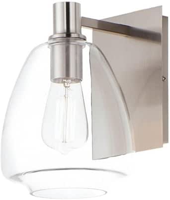 Maxim Babylon - 1 Light Wall Sconce-Satin Nickel Finish