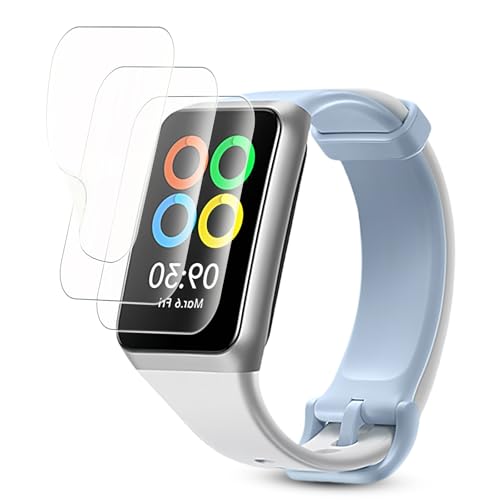 �y3���Z�b�g�zFor OPPO Band 2 �p �t�B���� �_�炩��TPU�� 3D�S�ʕی� ���� �C�A���X �L�Y�C�� �����ߗ� �X�N���b�`�h�~ �ی�t�B���� �����C��/�C�A�[��/�����^0.15mm For OPPO Band 2 �p �ی�t�B����