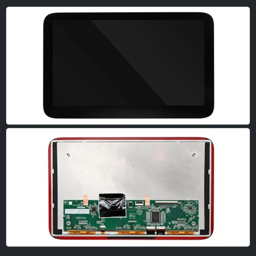 Image of 12.6 inch LCD Display Headrest Back Seat Monitor Entertainment Screen Compatible with 2021-2024 GMC Yukon Chevy Tahoe Suburban Cadillac Escalade Replaces 85100043