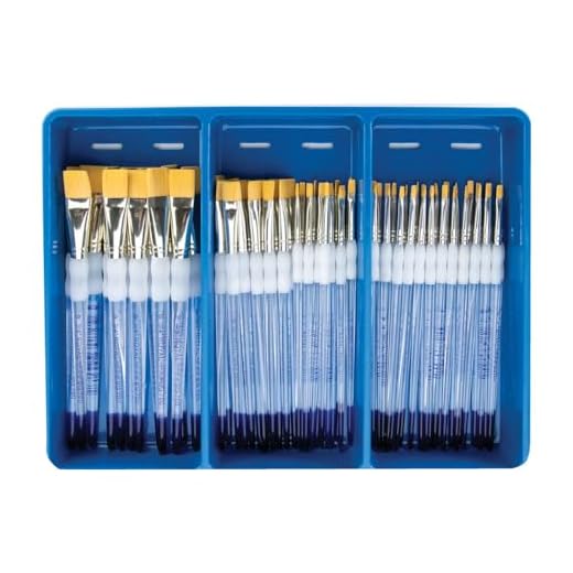 Royal Brush 72-Pack Soft Grip Brushes