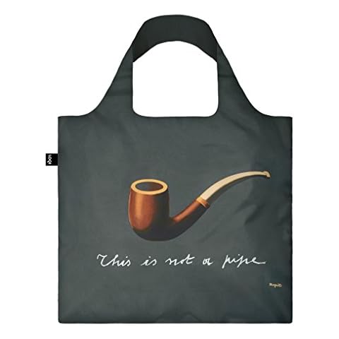 LOQI MUSEUM RENÉ MAGRITTE The Treachery of Images Tote Bag, One Size Cover