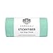 #1 Rated Hot Yoga Towel - Shandali Stickyfiber Yoga Towel - Mat-Sized, Microfiber, Super Absorbent, Anti-slip, Injury Free, 24" x 72" - Best Bikram Yoga Towel - Exercise, Fitness, Pilates, and Yoga Gear; Lifetime Guarantee (Jade Green, Standard)