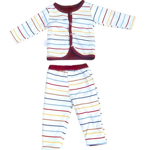 Image of REVOLTEK Baby Long Sleeve Winter swetashirt hoodie coat warm pants Dress snowsuit Sleep Suit for Boys and Girls Pack of1