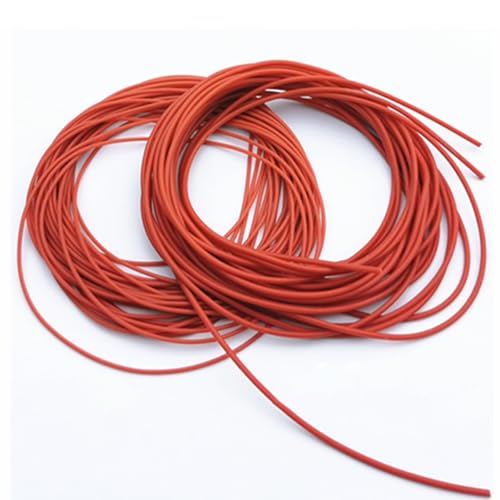 ���a0.8-6mm ����5M �ԐF�ő̃V���R���V�[���X�g���b�v�A�S���K�X�P�b�g O�����O�R�[�h �����h���ۖ_(3.1mm)