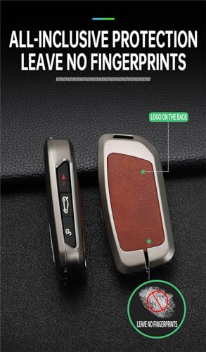 Coque cuir pour clé BMW évite les rayures de boîtier X5 X2 - 6