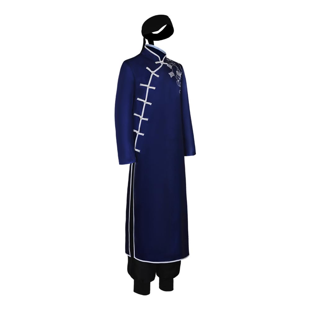 呪術廻戦 五条悟 カンフーコスプレ衣装 呪術廻戦 カンフー服 五条悟 コスプレ衣装｜COSKUTARコスプレ
