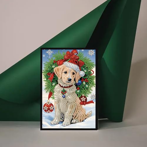 Diamond Art Carnet de notes Noël cadeau idéal format A5 pour journal intime - 4