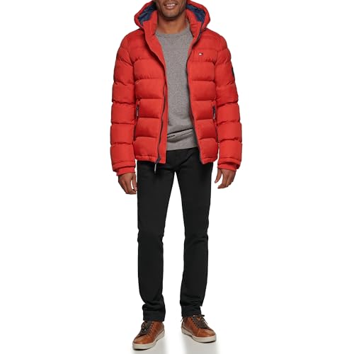Image of Tommy Hilfiger Mens Quilted Puffer Jacket