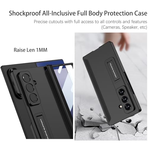 Coque Galaxy Z Fold 7 intégrale antichoc bleue avec protège-écran rigide - 7