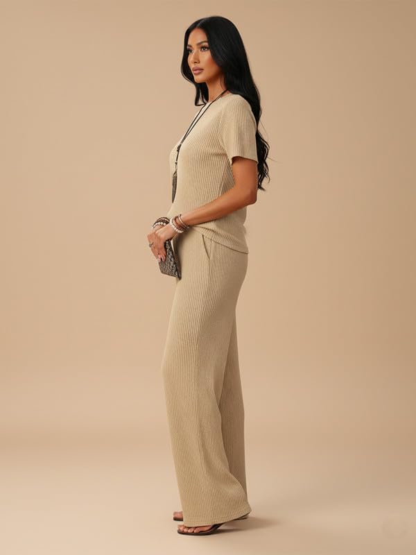 Image of DTR FASHION Women's Cotton Blend Solid Slub Tracksuit | Co-ord Set For Women|Track Suit Set For Women