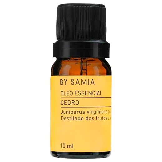 By Samia Óleo Essencial De Cedro 10 Ml Multicor