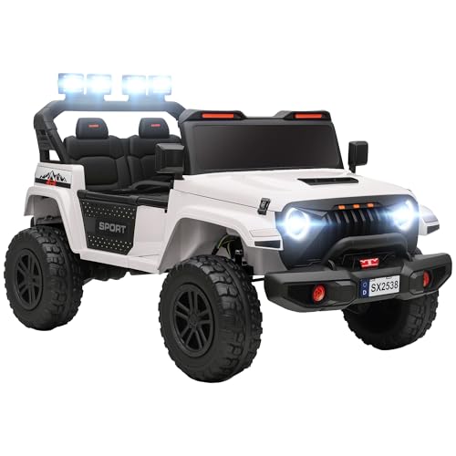 Qaba 24V 2-Seater Kids Ride-On Truck Car