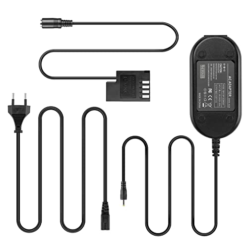 DMW-AC8 Adaptateur Secteur AC DMW-DCC12 Coupleur CC DMW-BLF19 Batterie factice pour appareils Photo Panasonic Lumix DMC-GH3 DMC-GH4 DMC-GH3K DMC-GH4K DMC-GH5 DMC-GH5S Cover