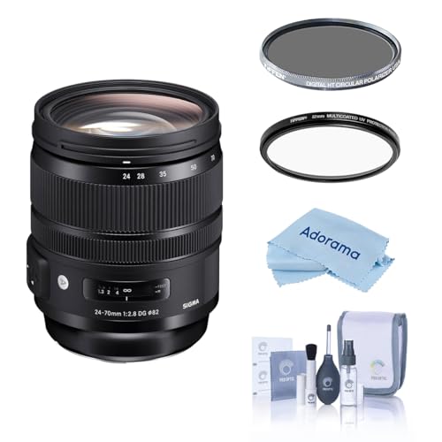 Sigma (VO}) 24-70mm F2.8 DG OS HSM A[gY Nikon fW^჌tJp (576955) Hoya NXT Plus 82mm 10wHMC }`R[g~`ΌY + UVYtB^[ N[j