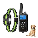 Reaktion Führungs-Kragen Antibellhalsband für Hunde mit 3 Modi, Hund Verhalten Guidance Halsband, Einstellbarer Hund Maulkorb Trainingshalsband 2026, wasserdichtes Erziehungshalsband