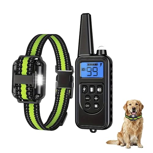 Reaktion Führungs-Kragen Antibellhalsband für Hunde mit 3 Modi, Hund Verhalten Guidance Halsband, Einstellbarer Hund Maulkorb Trainingshalsband 2026, wasserdichtes Erziehungshalsband