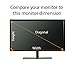 Premium Anti Blue Light and Anti Glare Screen Protector (3 Pack) for 18.5 Inches Widescreen Desktop Monitor. Filter out Blue Light and relieve computer eye strain to help you sleep better