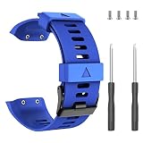 FFHAO Cinturino in silicone per smartwatch Garmin Forerunner 35, cinturino di ricambio Correa, Forerunner 35, agata