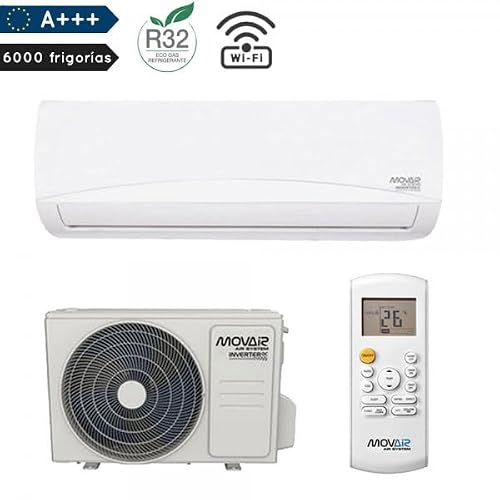 Miniatura 2 de Bilake Aire Acondicionado Split Inverter 6000 Frigorías Wifi, Bomba De Calor, Frio Calor, A , A , R32 Gas Más Ecológico