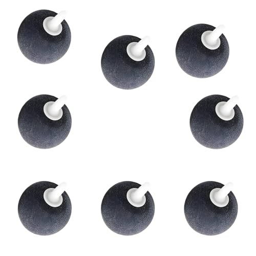 Sozasojux 8-Piece Premium Air Stones for Aquariums and Ponds Enhances Oxygenation and Water Circulation for Healthier Aquatic LifeDiameter 20 MM