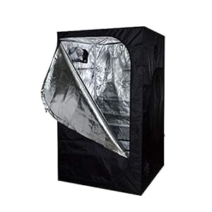 SunStream 90 x 90 x 200 cm Grow Tent / Grow Box / Grow kabinet / Grow kabinet / Indoor kweektent / hydrocultuur kweekkast / Mylar 98% reflectievermogen