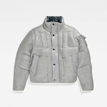 G-STAR RAW Lofty Men's Quilted Jacket, Grey (Oyster mushroom