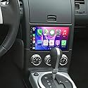 2+32G Android 13 Autoradio für Nissan 350Z 2003-2009 mit Carplay Android Auto, 7 Zoll Touchscreen Auto Stereo Display Player Radio GPS Navigation Head Unit mit SWC FM RDS MirrorLink Split Screen
