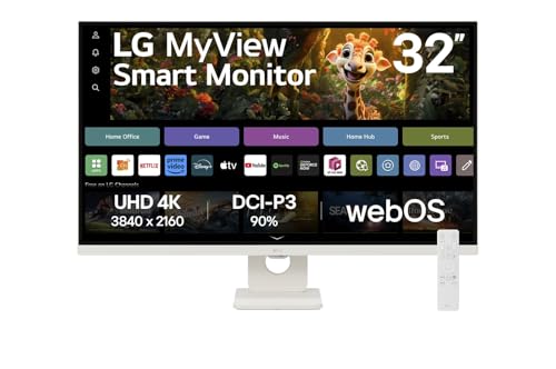 LG MyView 32SR73U-W - Monitor LED - Smart - 81,3 cm 32