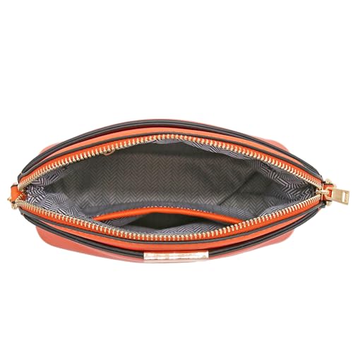 Image of FashionPuzzle Saffiano Small Dome Crossbody bag with Chain Strap