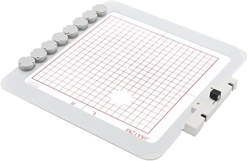 Embroidex Magnetic Metal Embroidery Hoop SQ20B 7.9" x 7.9" (200x200mm) for POOLIN EOC06 EOC07 Embroidery Machine MAG by Embroidex - Image 2